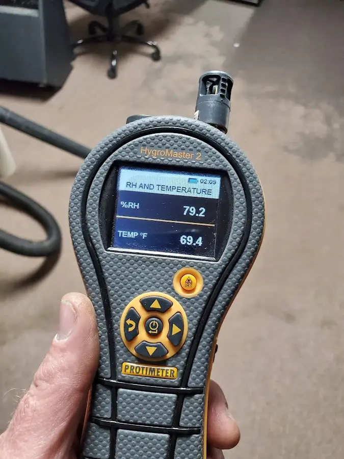 Moisture meter humidity assessment for Fire & Smoke Damage Restoration in Corrales