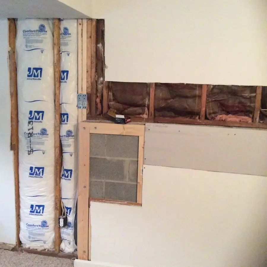 Wall insulation replacement during Structural Drying in Corrales